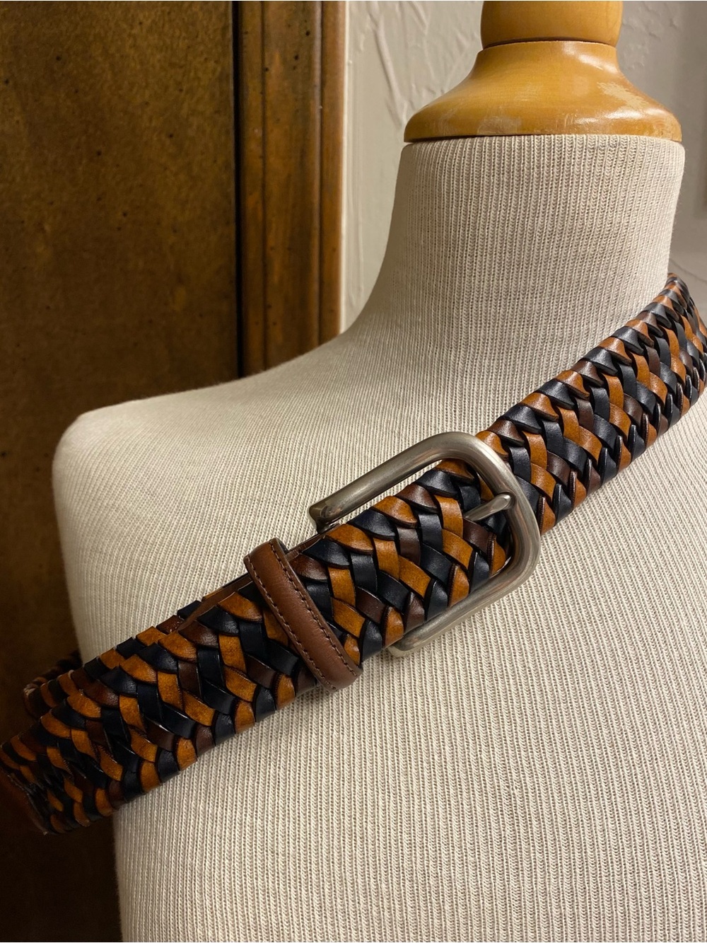 Torino Braided Leather Belt